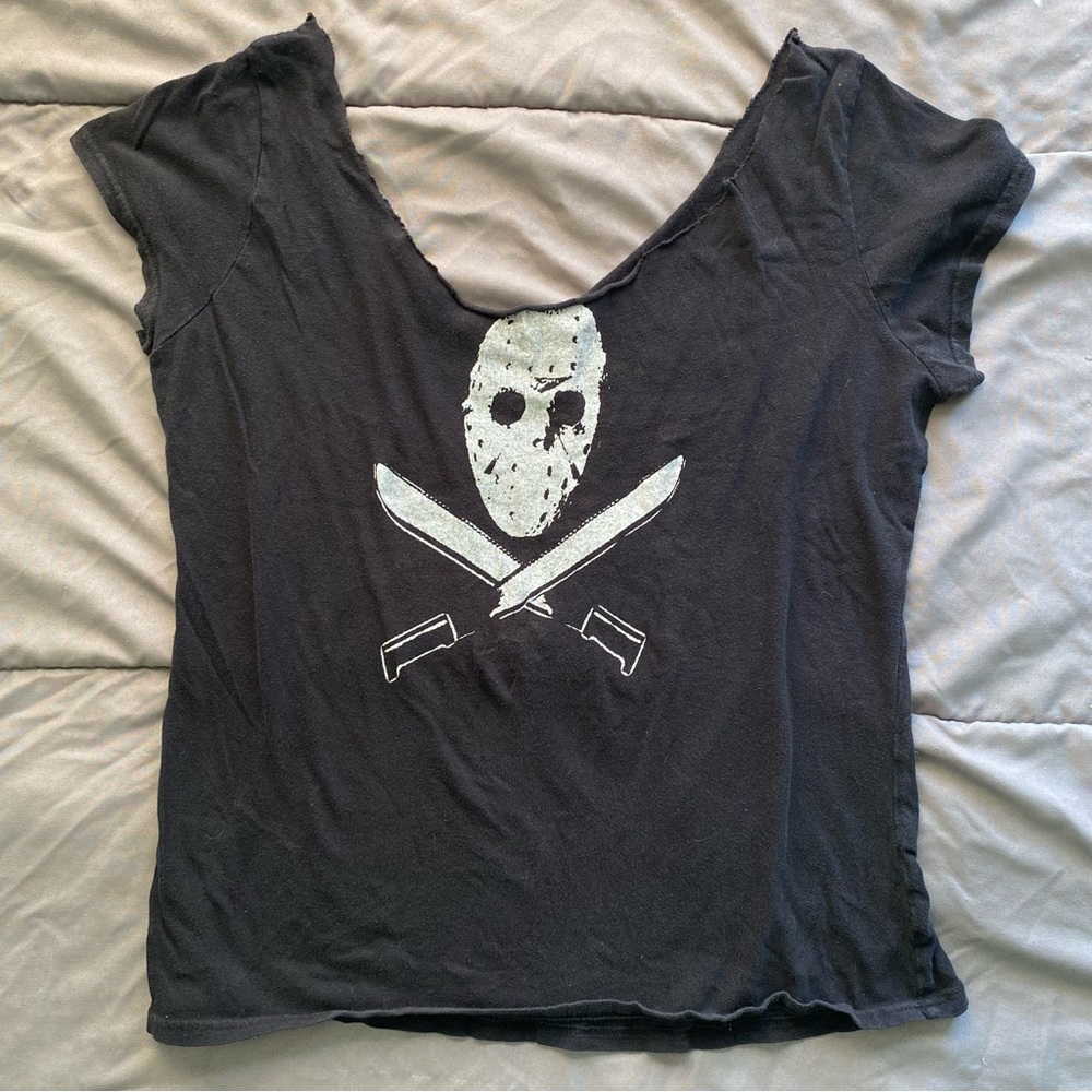 Friday the 13th Jason custom short sleeve tee